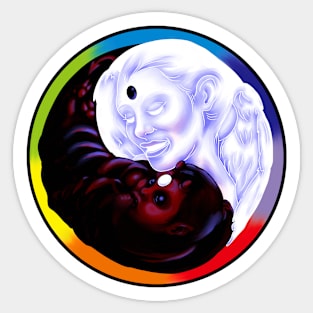 Spirited Circle Sticker